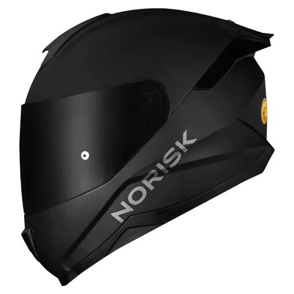 CAPACETE NORISK RAZOR MONOCOLOR PRETO FOSCO